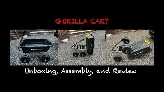 Gorilla Cart: 7cu ft capacity.