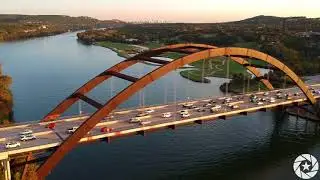 Pennybacker Bridge in Austin, Texas