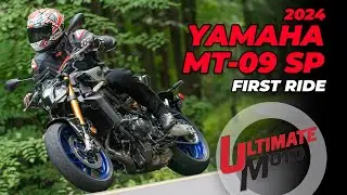 2024 Yamaha MT-09 SP First Ride Review | Ultimate Motorcycling