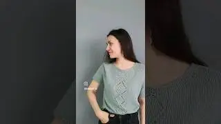 Идеальная пряжа для футболки! Связать футболку легко! #магазинпряжи #knitting #pattern #пряжамосква