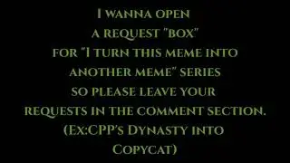 Request box opened qwq