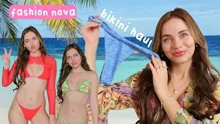 Fashion Nova Swim try-on haul