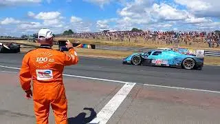 24h du Mans tour d'honneur virage porsche