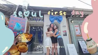 seoul vlog: first day 🌰🫶