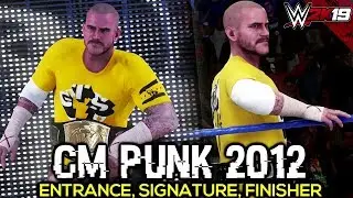CM Punk 2012 | WWE 2K19 PC Mods