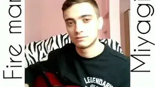 Fire man на гитаре😎