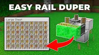 Easiest Simple Rail Duper in Minecraft 26.1 (Tutorial)