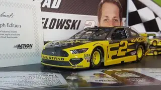2019 Brad Keselowski Alliance Truck Parts FlashCoat Autographed 1/24 NASCAR Diecast Review