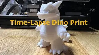 Time-Lapse Dino Print on Ender 3 Pro