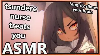 Medical Exam from a Tsundere Catgirl Nurse | ASMR |