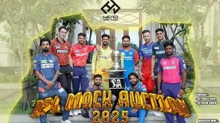 IPL MOCK AUCTION 2025 PROMO | HEAD | IPL 2025