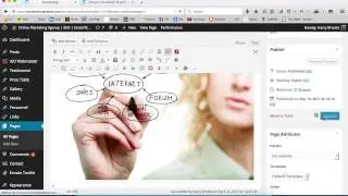 WordPress Tutorial for Pages and Posts