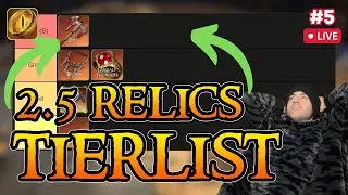 🔴 Fellow Podcast EP #05 - All RelicsTier List -  LOTR Rise to War