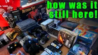 This Flea Market BLESSED Me with Video Games!