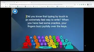 Tech for 1st thru 3rd Graders:  Keyboarding Computer Skills-  Typing Challenge #2   Dance Mat Typing