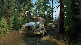 SnowRunner -Recover the sunken truck P12 in the -new Pembina Oil Fields map