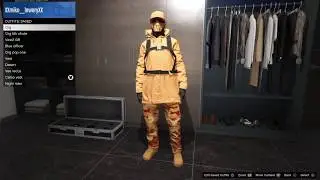 PS4 GTA 5 Current Outfits Orange Camo pants Red Joggers