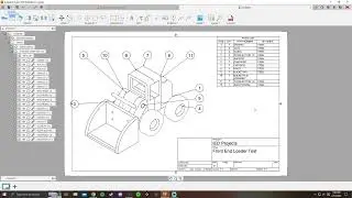 Fusion | Creating a Drawing File for an Assembly with a Parts List