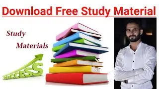 Download Free Study Material ~ All subjects/All Courses | Step by Step Procedure (In Many Languages)
