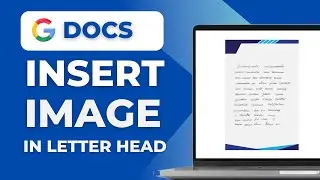 How To Insert Image Letterhead In Google Docs