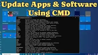 Update Apps and Software using CMD in Windows
