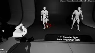 Unreal Engine 4 - Free October 2021 Content - Dismemberment and Bone Break System