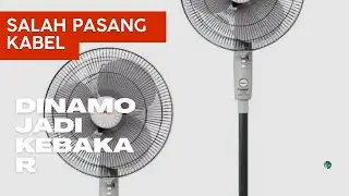 TUTORIAL GANTI DINAMO KIPAS ANGIN