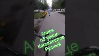 аллея по улице Космонавтов Рудный #алекс_юстасу #улицыгорода #рудный