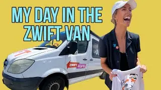 2023 Tour Down Under - Stage 1 Women's - A Day Behind The Scenes In The ZWIFT Van