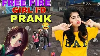 FREE FIRE GIRL I'D PRANK IN SOCIAL ZONE 😂😂