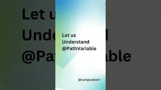 @PathVariable | Spring boot | spring boot annotations | RestAPI | Restful web services