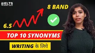 Most Used Synonyms for IELTS Essay Writing | IELTS Made Easy by Sonam Sandhu