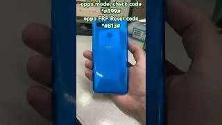 All mobile FRP lock 🔐 Remove Done Without Pc.  oppo A12 (cph-2083) frp lock remove done