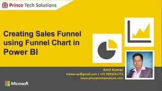 Power BI Tutorial | Creating a Sales Funnel using Funnel Chart in Power BI