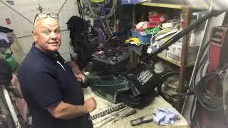 How to clean a hayter harrier 41 mower carburetor