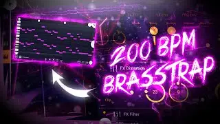 200 BPM Brasstrap Tutorial in Fl Studio Mobile 4.1.4 G Version by Y3BHR FLM | Free Flm Download link