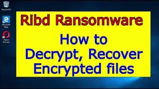 Ribd virus (ransomware). How to decrypt .Ribd files. Ribd File Recovery Guide.