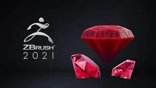 ZBrush 2021  - Create simple Diamond  | Zbrush Hardsurface |