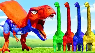 Jurassic World: The Fight of the Fiercest - Spiderman T-Rex VS. Thanos T-Rex