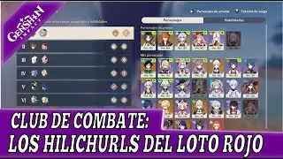 Club de Combate: Los Hilichurls del Loto Rojo | Genshin Impact