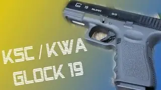 KSC / KWA Glock 19 airsoft GBB pistol reveiw