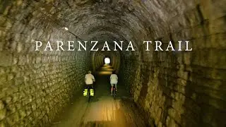 Parenzana trail. Riding bicycles | Drone 4K. May 2024