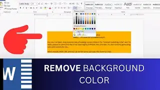 3 Methods to Remove Background Color From Pasted Text in Word [IN 1 MINUTE]