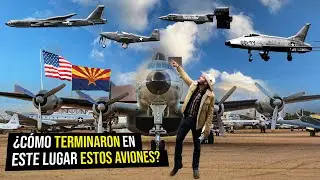 ¿A donde van los AVIONES VIEJOS? Las mayores piezas históricas se encuentran en Tucson, Arizona 🇺🇸