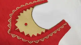 Beautiful and Easy Front/Back Neck Design