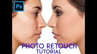 photo retouching in photoshop | professional photo retouching tutorial | by rp digital studio