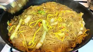 PANSIT BIHON GISADO / PANSIT BIHON RECIPE / SIMPLENG LUTO SA BIHON MADALI LANG GAWIN TRY NYO.