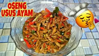 OSENG USUS AYAM PEDAS MANIS