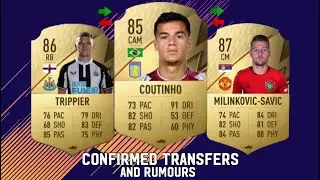 FIFA 22 NEW CONFIRMED TRANSFERS AND RUMOURS (DIGNE, TRIPPIER, COUTINHO)