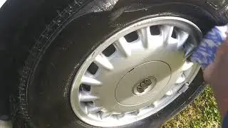 Meguiar's ultimate waterless wheel & tire could i use this as a main tire shine wow